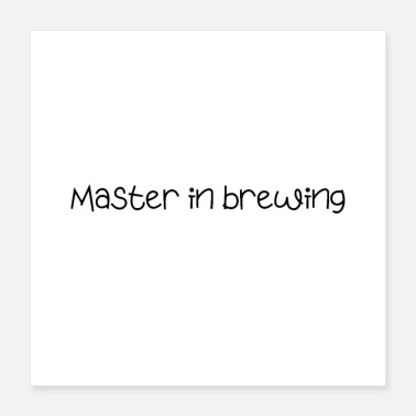 Brew Master in brewing - Poster