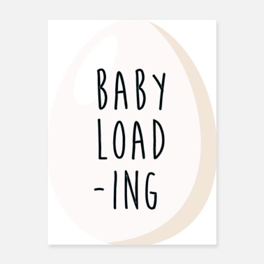 Baby Shower Baby Loading - Poster