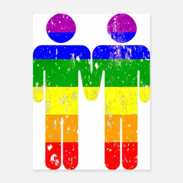 Rainbow Flag Gay Pride Rainbow Flag LGBTQ - Poster