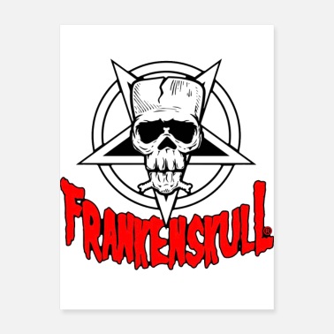 Film Frankenskull Cult vaping logo - Poster