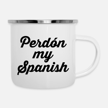 Spanish SPANISH - Enamel Mug