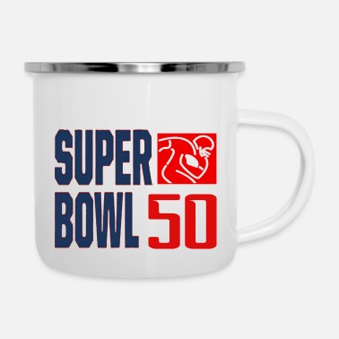 50 super bowl 50 shirts - Enamel Mug