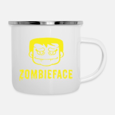 ZOMBIE FACE - Enamel Mug