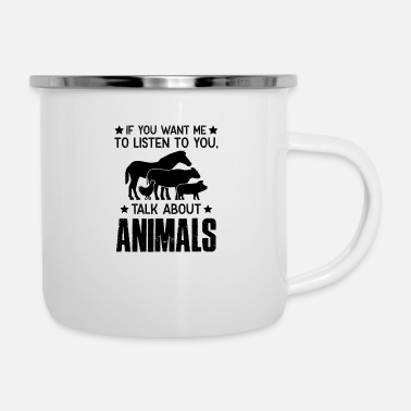 Animals Animals Animal welfare - Enamel Mug
