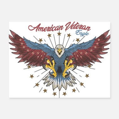 Eagle American Veteran Eagle - Poster