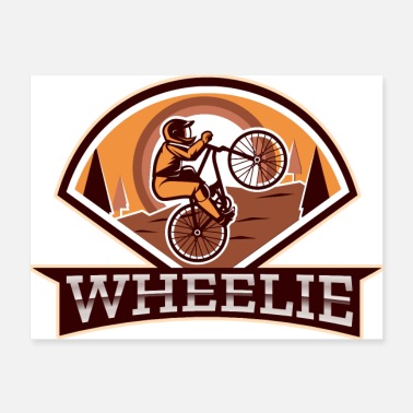 Wheelie Wheelie - Poster