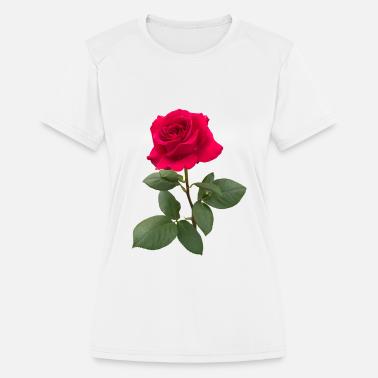 red rose t shirt women's