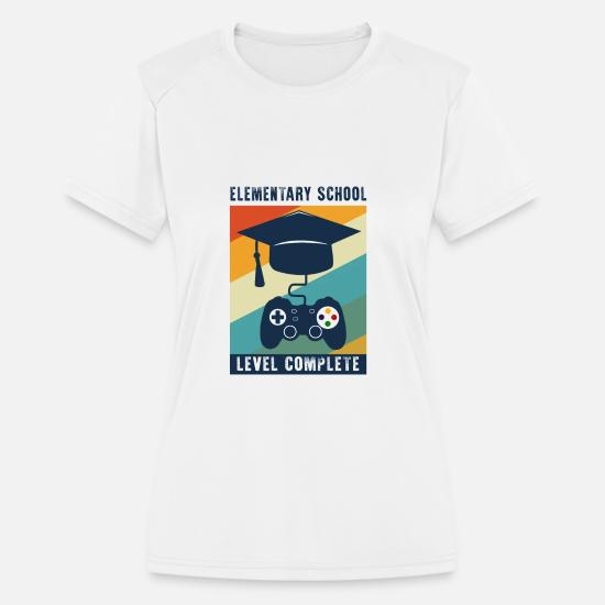 Elementary School Level Complete Gamer Graduatio Women S Sport T Shirt Spreadshirt