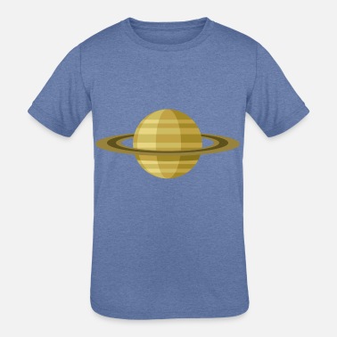 Planet Saturn - Kids&#39; Tri-Blend T-Shirt