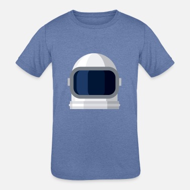Astronaut Helmet - Kids&#39; Tri-Blend T-Shirt