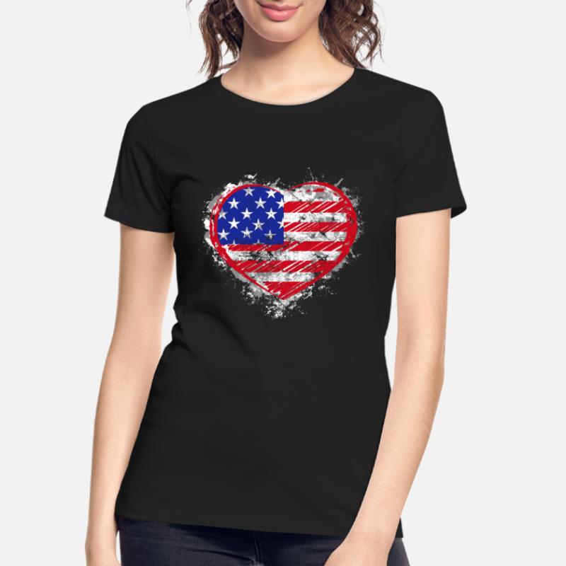 Bxzhiri United States of America Flag T-Shirt Plus Size USA Flag Shirts