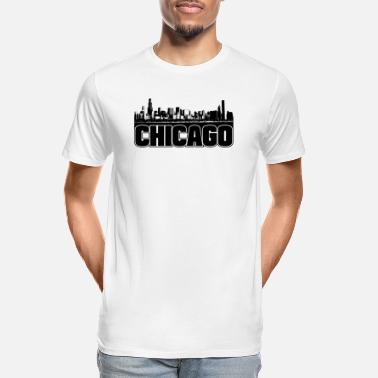 Skyline Chicago Skyline - Men’s Organic T-Shirt