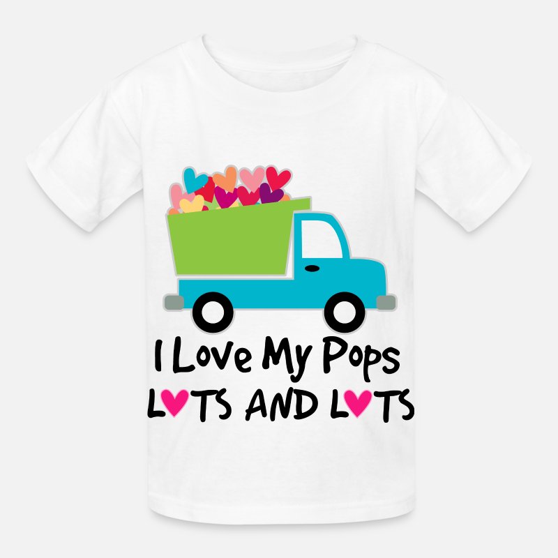 Just Like My Pop-Pop Im Going to Love Frogs When I Grow Up Toddler/Kids Short Sleeve T-Shirt