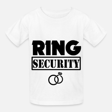 Ring Security Ring Bearer Wedding Day Boy Funny Gift Unisex Sweatshirt tee 