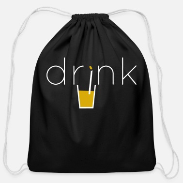 Drinking Contest Drink - Cotton Drawstring Bag