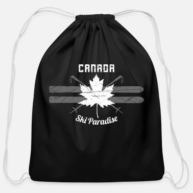 Canada Ski Gift Idea Canada - Cotton Drawstring Bag
