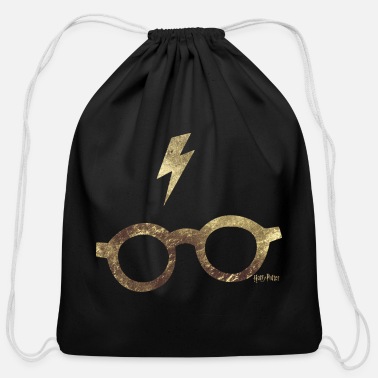 Harry Potter Glasses and Scar - Cotton Drawstring Bag