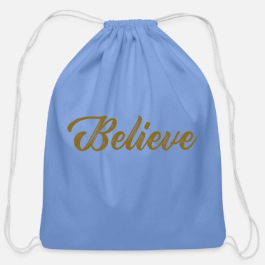 Believer Believe - Cotton Drawstring Bag