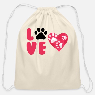 Ljxing Keep Calm and Love Puppies Personalized Gym Drawstring Bags Travel Backpack Tote Rucksack