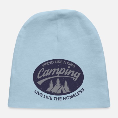 Irony Irony of Camping - Baby Cap