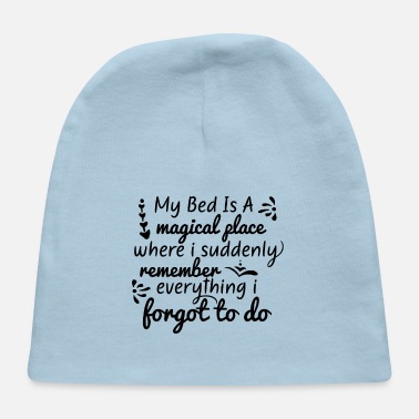 Bed Bed is a - Baby Cap