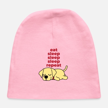 Sleeping eat sleep sleep sleep repeat - Baby Cap