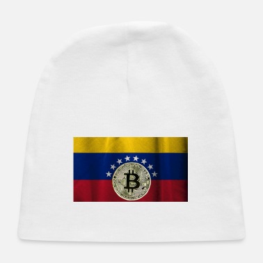 Bandera Bandera de Venzuela con Bitcoin - Baby Cap