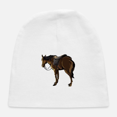 Saddle The Horse With A Saddle - Baby Cap
