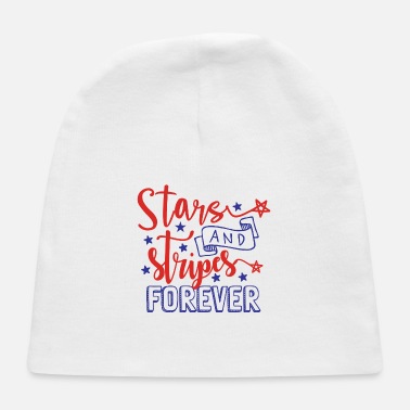 Strip Stars and strips - Baby Cap