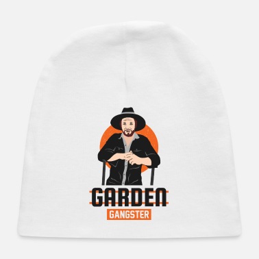 Landscape Garden Gangster Funny Gardening - Baby Cap