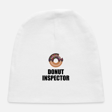 Tooth Donut Inspector Funny - Baby Cap