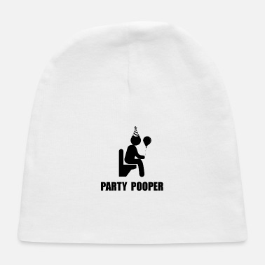Restroom Party Pooper Funny - Baby Cap