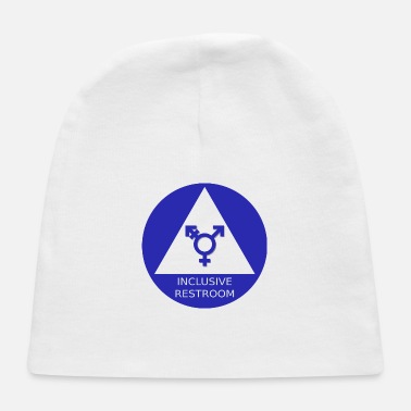 Restroom Gender Neutral Restroom Sign - Baby Cap