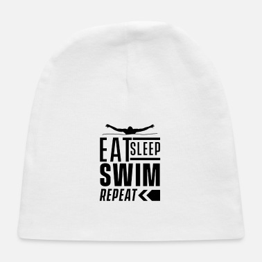 Swimmer Swimmer Swimmer Swimmer Swimmer - Baby Cap