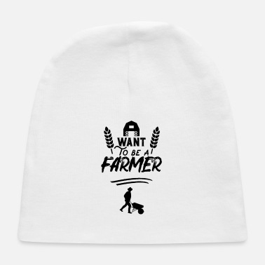 Farmer Farmer Farmer Farmer Farmer - Baby Cap