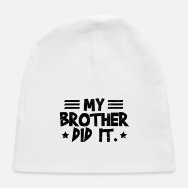 Siblings Brother - Brother - Baby Cap