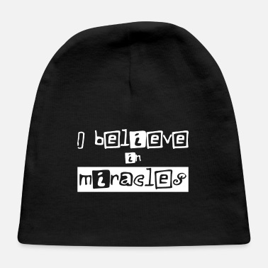 Font Christian Design I believe in Miracles - Baby Cap
