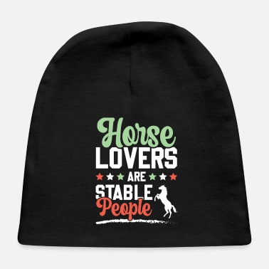 Horseshoe Horses love - Baby Cap