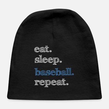 Baseball Baseball Baseball Baseball Baseball Baseball Baseb - Baby Cap