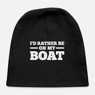 Boat Boat Boating - Baby Cap