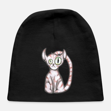 Evil Scary cat - Baby Cap