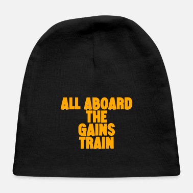 Hustle All Aboard The Gains Train 3 - Baby Cap