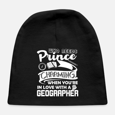 Geographic Geographer In Love With A Geographer - Baby Cap