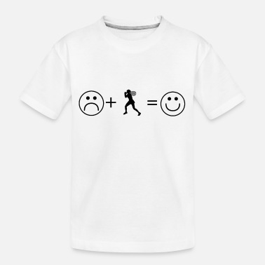 Wimbledon like smiley love tennis star wimbledon - Toddler Organic T-Shirt