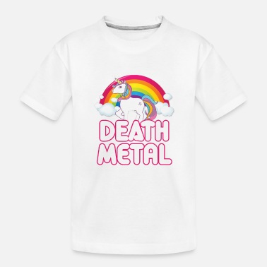 Death Unicorn Death Metal - Toddler Organic T-Shirt