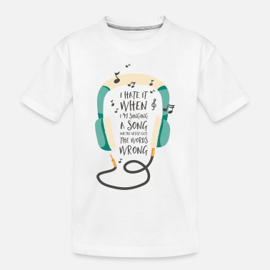 Walkman music - Toddler Organic T-Shirt