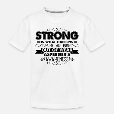 Aspergers Asperger Shirt - Asperger Awabeness T Shirt - Toddler Organic T-Shirt