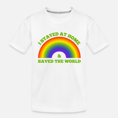 Rainbow Rainbow Rainbow Rainbow Rainbow Rainbow Rainbow - Toddler Organic T-Shirt