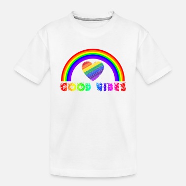 Rainbow Rainbow Rainbow Rainbow Rainbow Rainbow Rainbow - Toddler Organic T-Shirt
