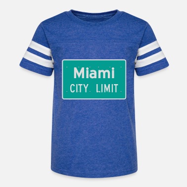 Miami City Limit - Kids&#39; Vintage Sport T-Shirt